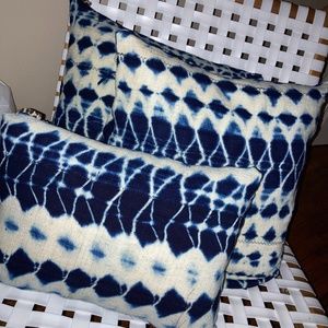 Indigo Mudcloth Pillow